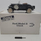 Danbury Mint 1:24 Scale Diecast Ford Model A Clock EX/Box