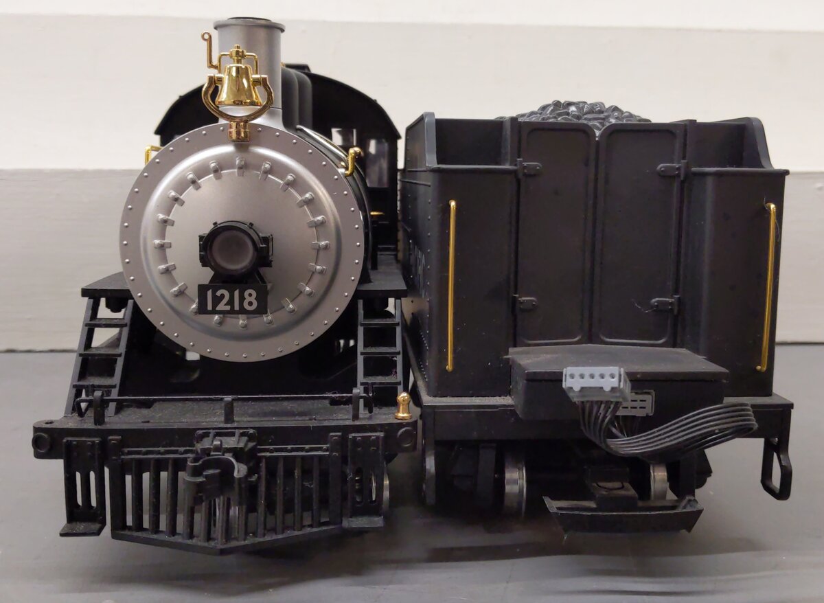 LGB 20232 G Scale Union Pacific 2-4-0 Steam Locomotive & Tender W/Sound #1218 VG/Box