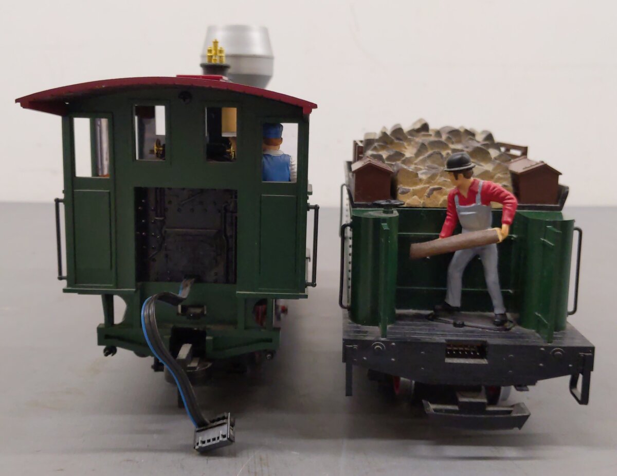 LGB 21181 G Denver and Rio Grande 2-6-0 Mogul Steam Locomotive & Tender #19 EX/Box