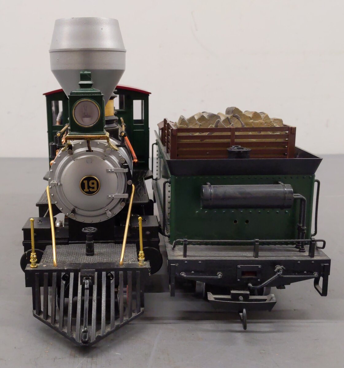 LGB 21181 G Denver and Rio Grande 2-6-0 Mogul Steam Locomotive & Tender #19 EX/Box