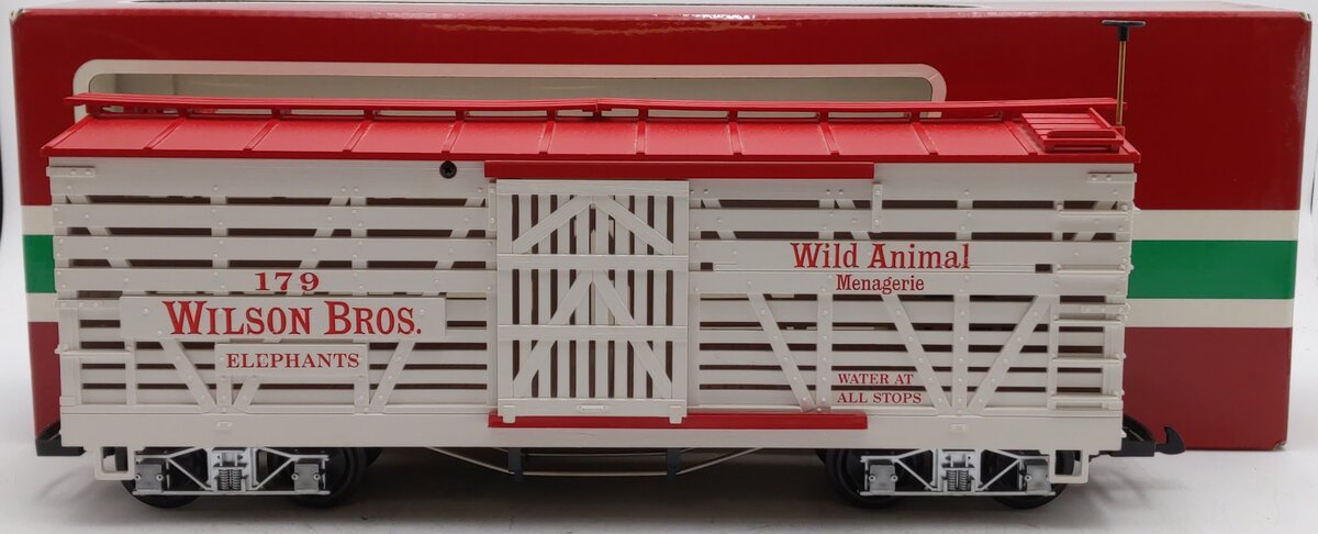 LGB 4068-DG G Scale Wilson Bros. Elephant Circus Car #179 LN/Box