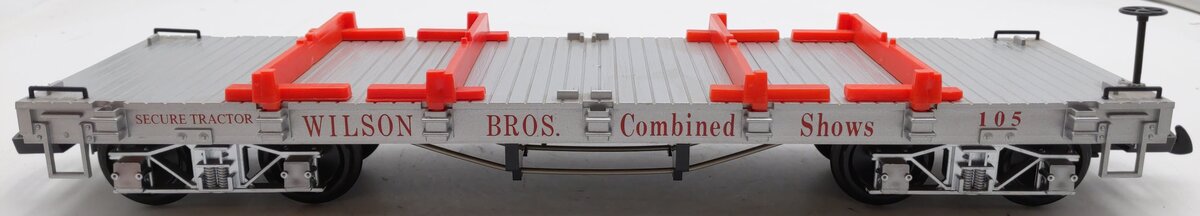 LGB 4360-DG Wilson Bros Circus Silver Flatcar LN/Box