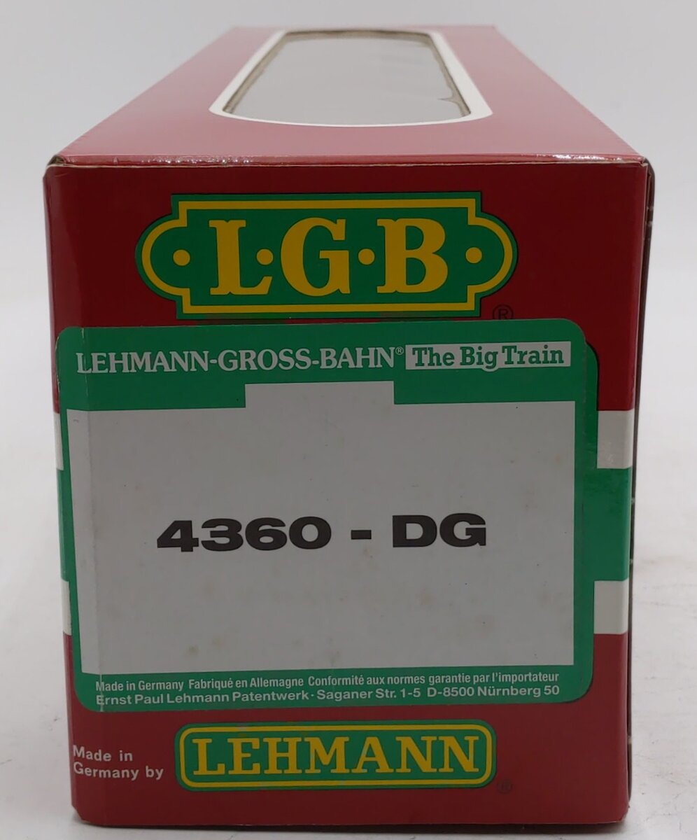 LGB 4360-DG Wilson Bros Circus Silver Flatcar LN/Box