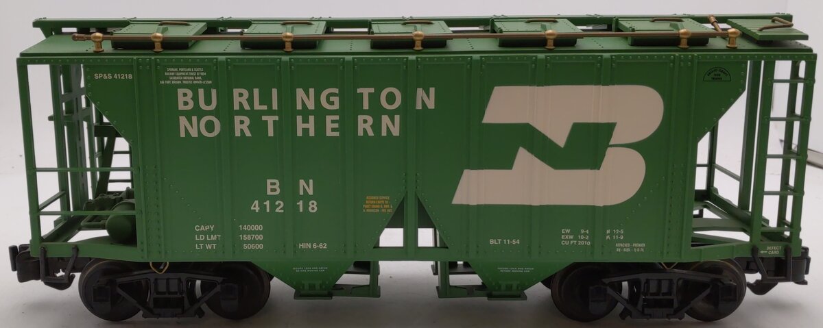 Aristo-Craft 41218 Burlington Northern 2-Bay Covered Hopper EX/Box