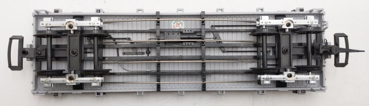 LGB 4360-DG Wilson Bros Circus Silver Flat w/ Ramp VG/Box