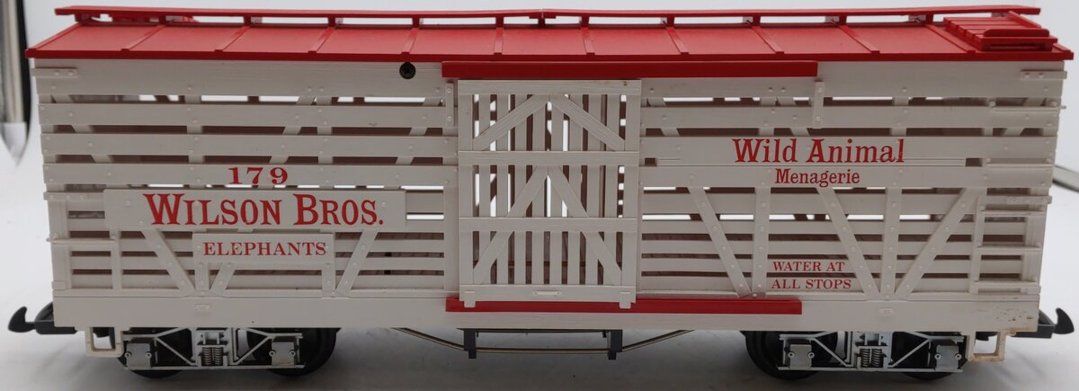 LGB 4068-DG G Scale Wilson Bros. Elephant Circus Car w/o Elephant EX/Box