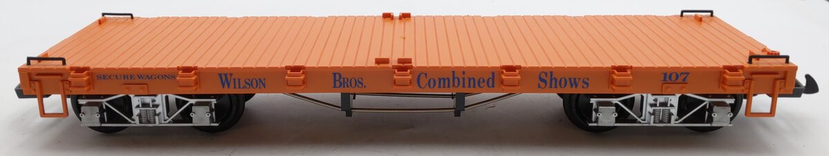 LGB 4260-DG G Scale Wilson Brothers Flatcar #107 EX/Box