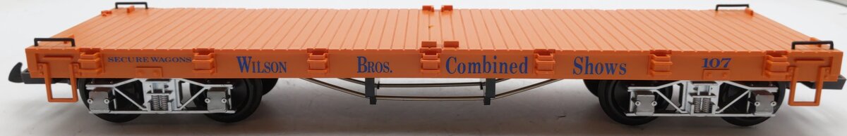 LGB 4260-DG G Scale Wilson Brothers Flatcar #107 EX/Box