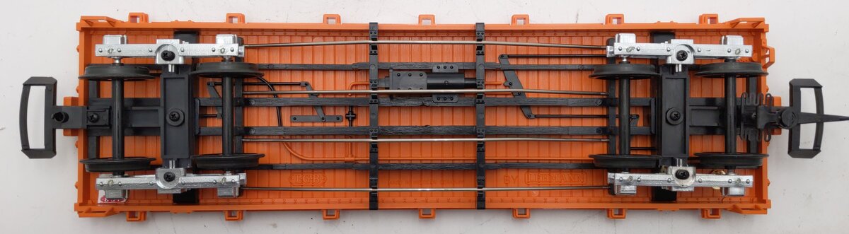 LGB 4260-DG G Scale Wilson Brothers Flatcar #107 EX/Box