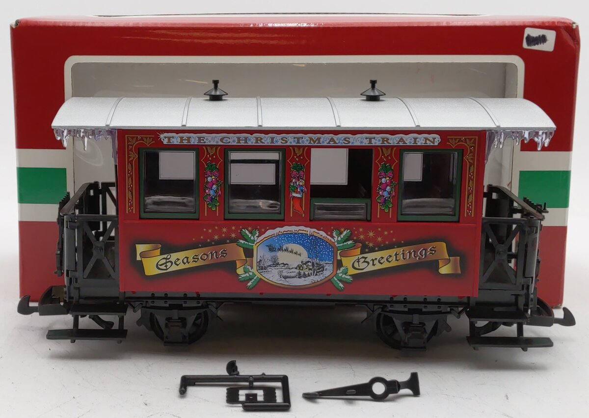 LGB 36077 G Scale Custom Christmas Passenger Car/Box