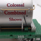 LGB 4080-DG Wilson Bros.Circus Single Dome Tank Car #165 (Metal Wheels) EX/Box