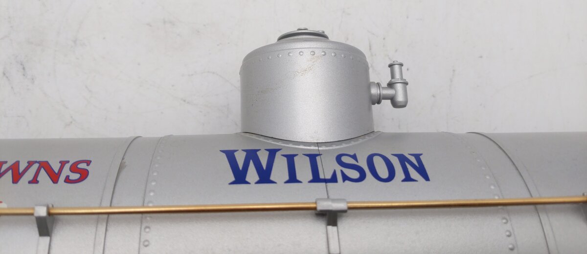 LGB 4080-DG Wilson Bros.Circus Single Dome Tank Car #165 (Metal Wheels) EX/Box