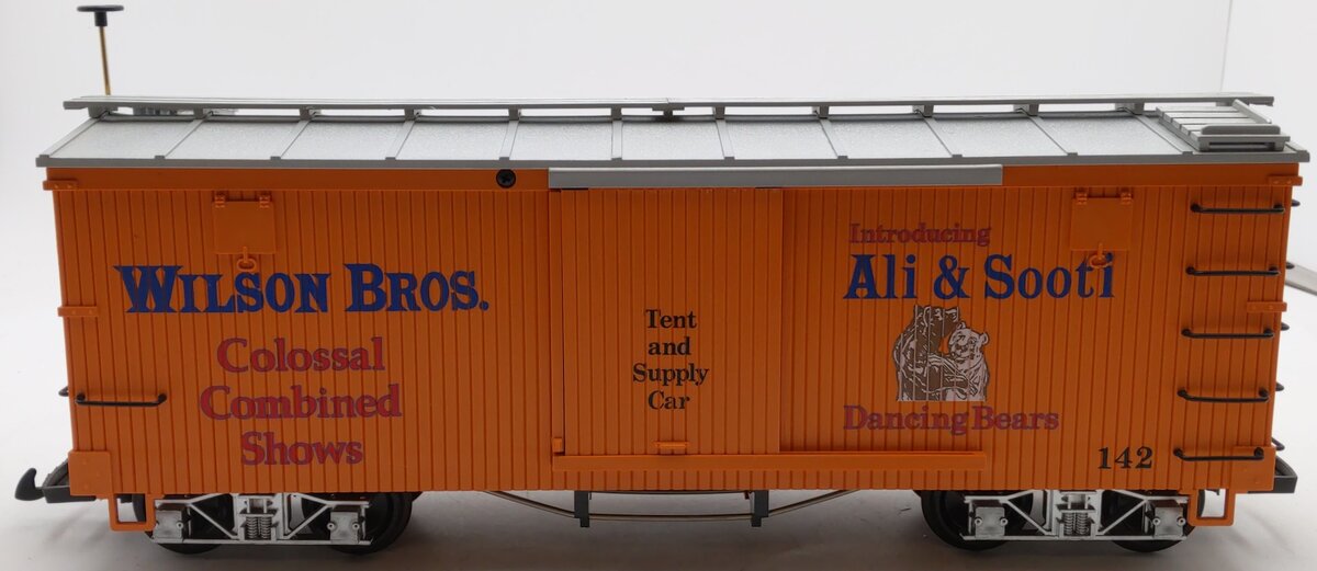 LGB 4067-DG G Ali & Sooti Wilson Brothers Circus Boxcar LN/Box