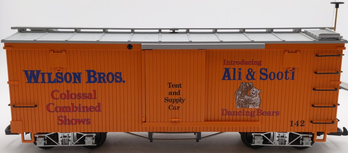 LGB 4067-DG G Ali & Sooti Wilson Brothers Circus Boxcar LN/Box