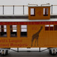 LGB 4075-DG G Scale Wilson Bros. Circus Caboose #28 EX/Box