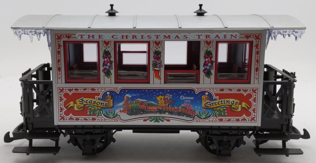 LGB 33077 G Scale The Christmas Train Passenger Car LN/Box