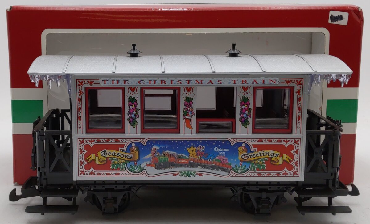 LGB 33077 G Scale The Christmas Train Passenger Car LN/Box