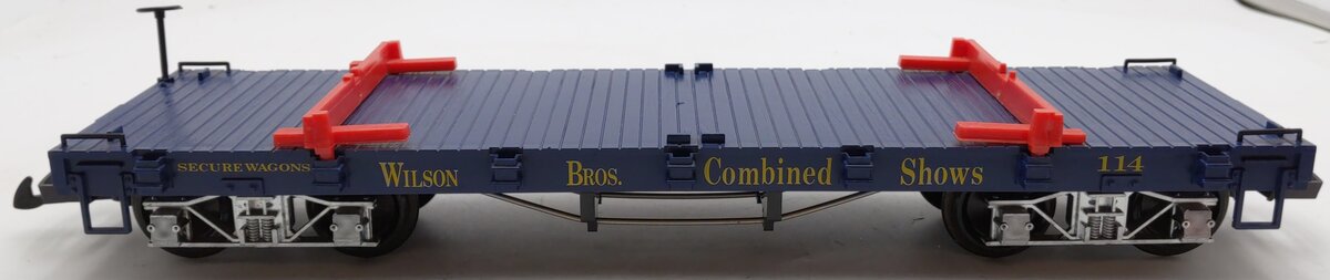 LGB 4060-DG G Scale Wilson Brothers Circus Flatcar EX/Box
