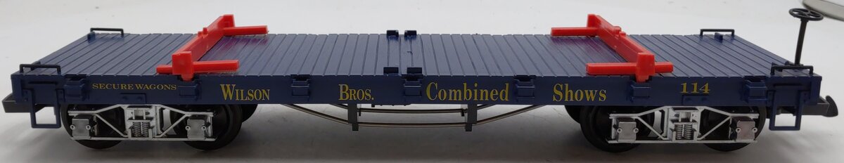 LGB 4060-DG G Scale Wilson Brothers Circus Flatcar EX/Box