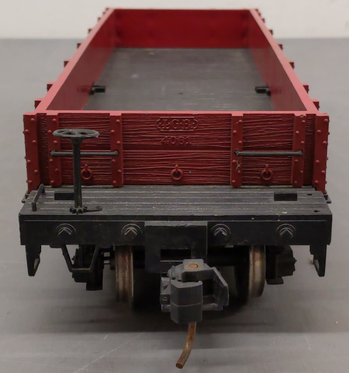 LGB 4061 Denver & Rio Grande Western Flatcar - Metal Wheels VG/Box