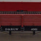 LGB 4061 Denver & Rio Grande Western Flatcar - Metal Wheels VG/Box