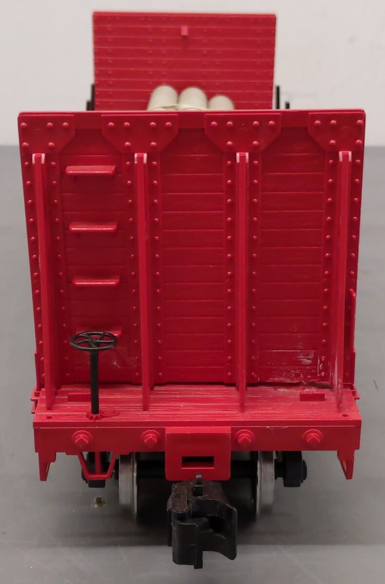 LGB 41780 ATSF Flat Car with Pipe Load (Metal Wheels)/Box