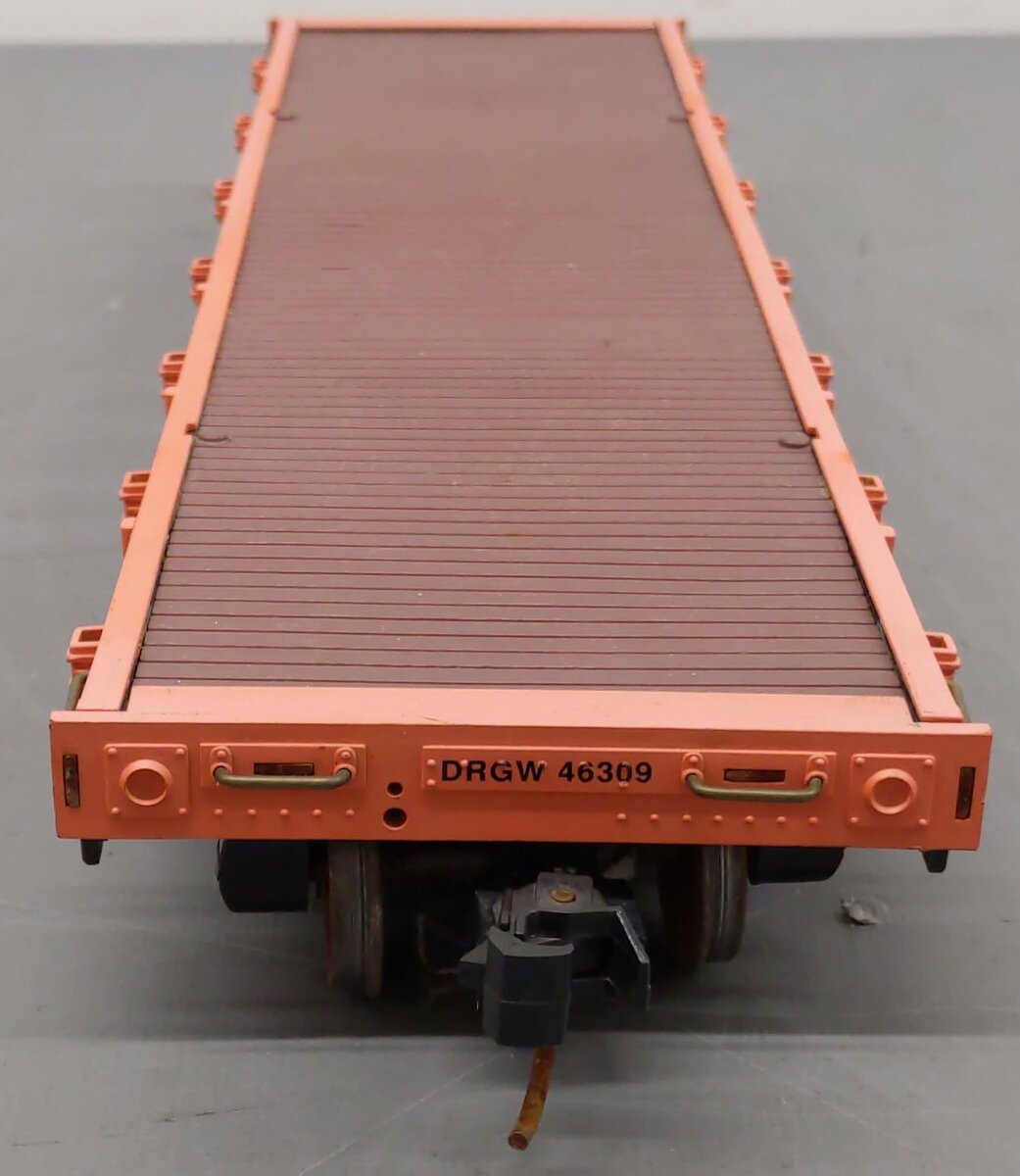 Aristo-Craft 46309 Denver & Rio Grande Western Flatcar VG/Box