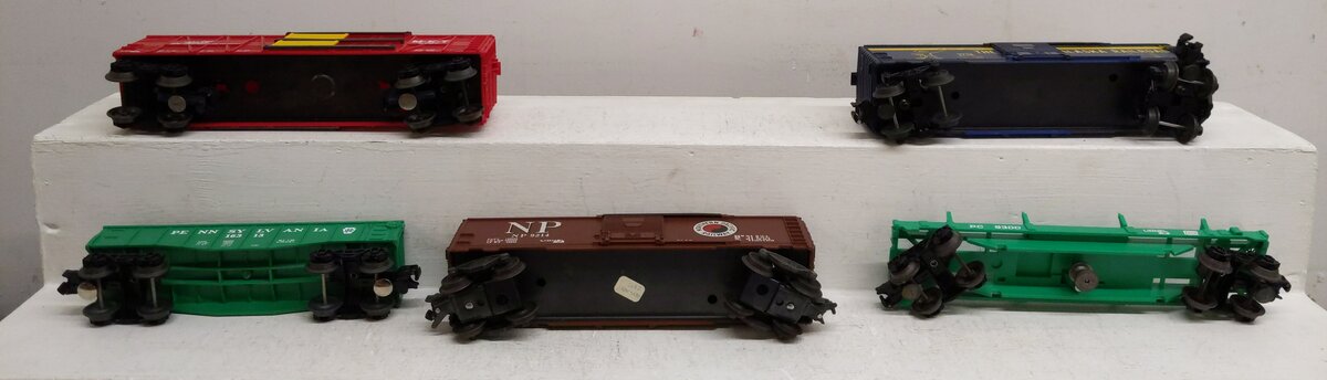 Lionel O Gauge Freight Cars: 6-9758, 6-9214, 6-9707, 6-9300, 6-16313 [5] EX