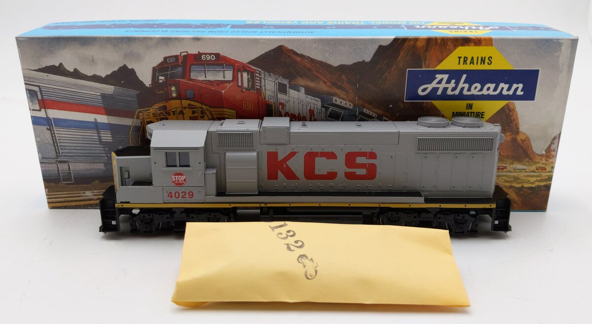 Athearn 04649 HO Scale KCS Diesel Locomotive #4029 EX/Box