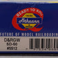 Athearn 8047 HO Scale D&RGW EMD SD50 Diesel Locomotive #5512 EX/Box