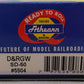 Athearn 8045 HO Denver & Rio Grande Western SD-50 Diesel Locomotive #5504 EX/Box
