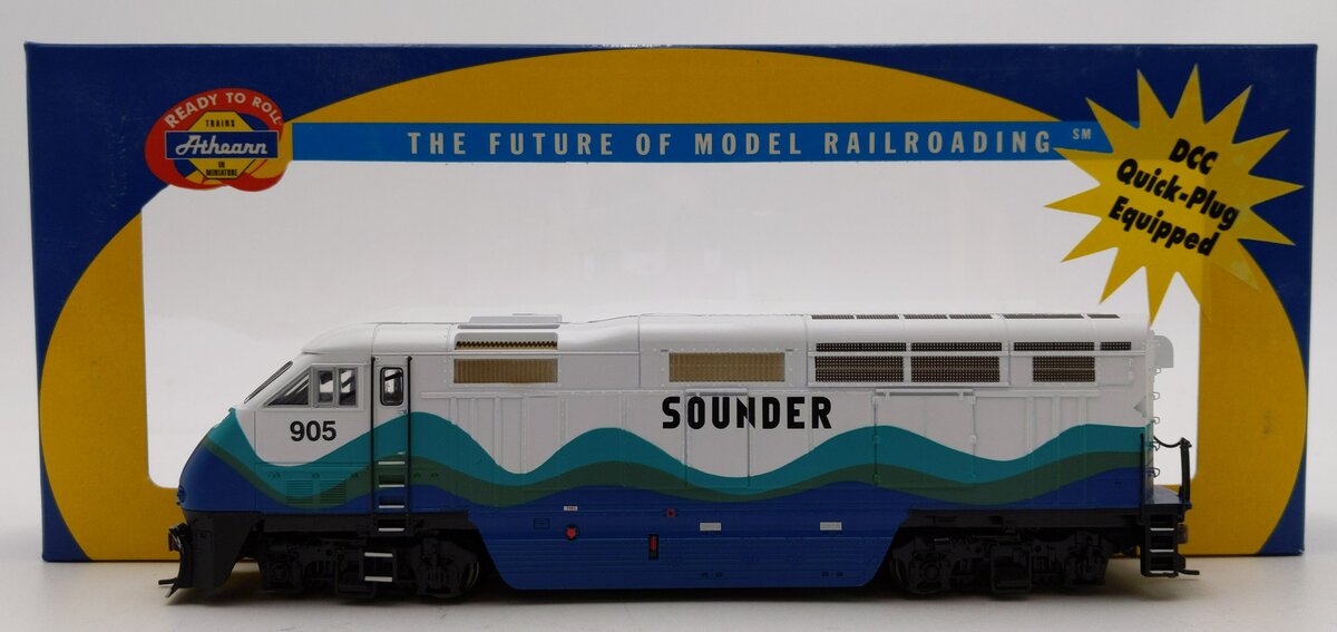 Athearn 26303 HO Scale Sounder F59 PHI Diesel Locomotive #905 NIB