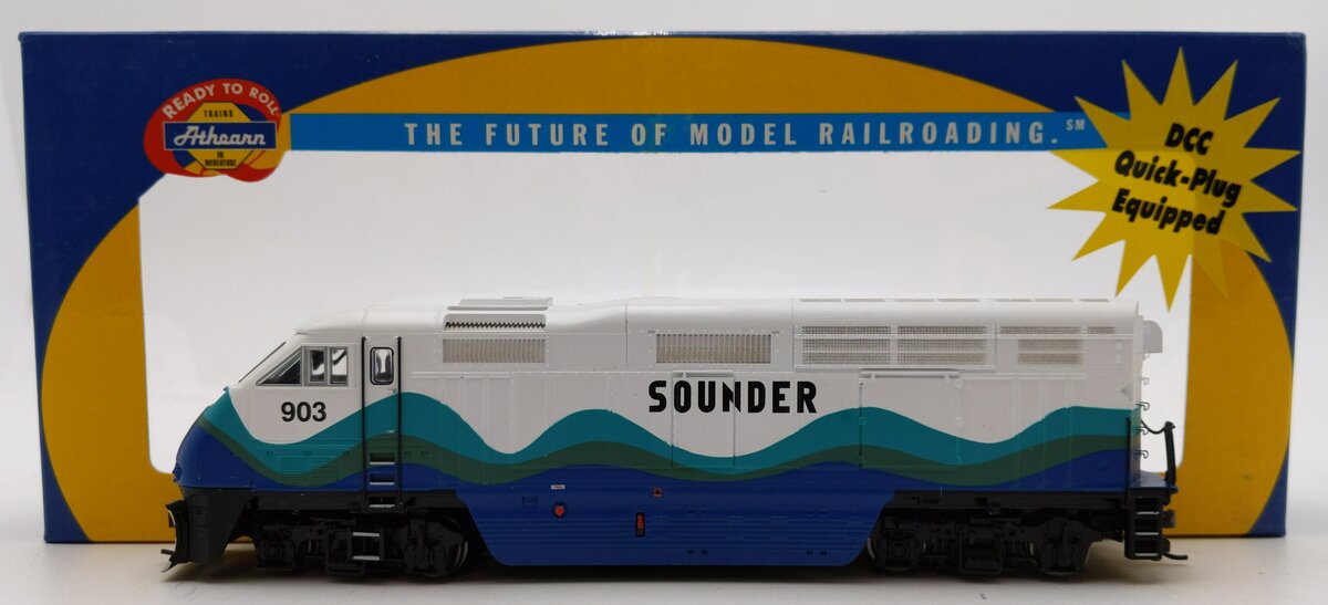 Athearn 26322 HO Scale Sounder F59 PHI Diesel Locomotive #903 LN/Box