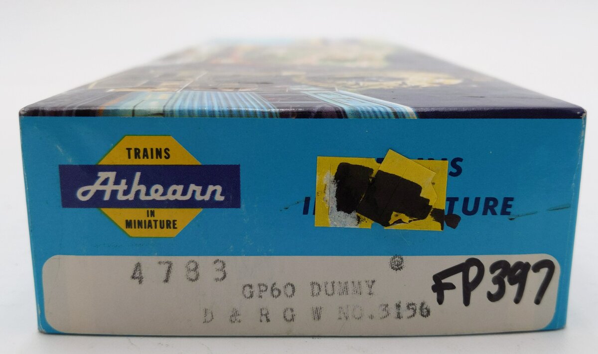 Athearn 4783 HO Scale D&RGW GP60 Powered Diesel Locomotive #3156 EX