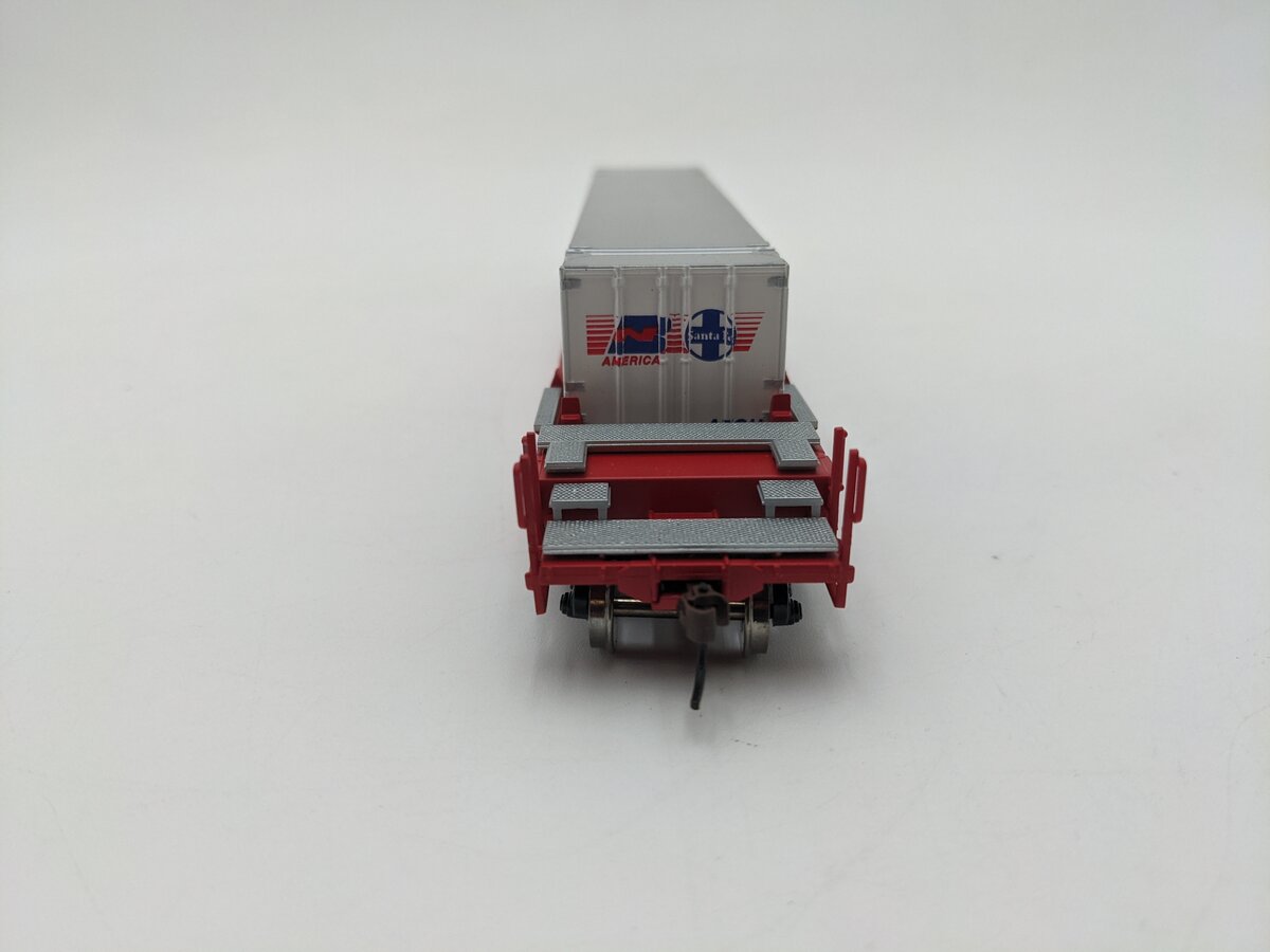 Athearn 72564 HO Scale BN Husky Stack Well Car #64018 EX