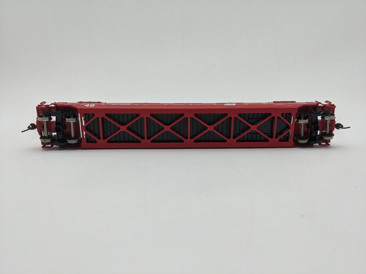 Athearn 72564 HO Scale BN Husky Stack Well Car #64018 EX