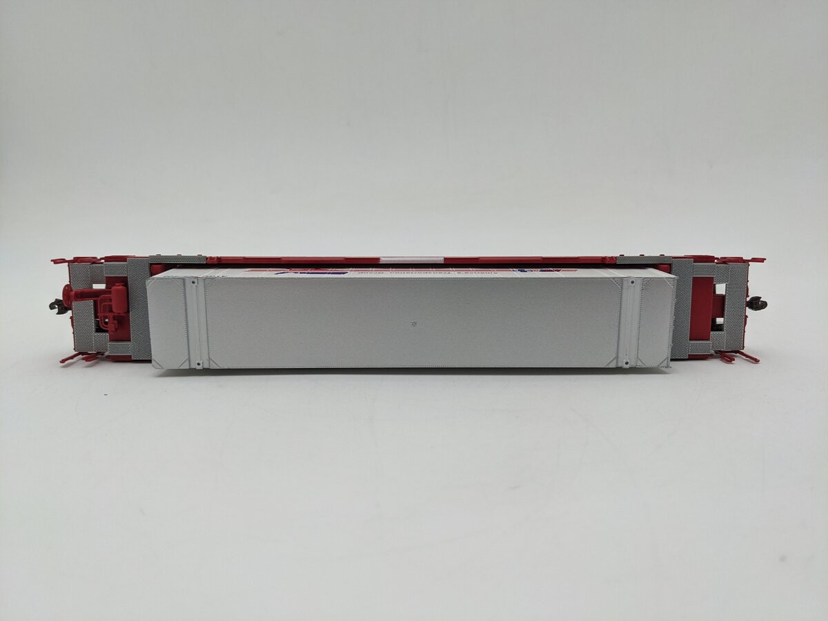 Athearn 72564 HO Scale BN Husky Stack Well Car #64018 EX