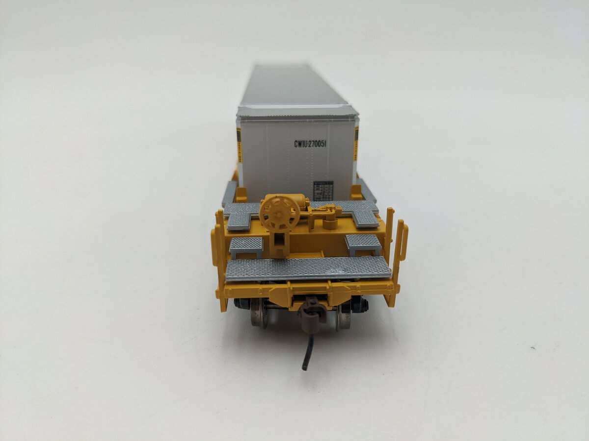 Athearn 72567 HO Scale Trailer Train Husky Stack Well Car #56069 EX