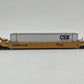 Athearn 72572 HO Scale TTX/Forward Husky Stack Well Car #56267 EX