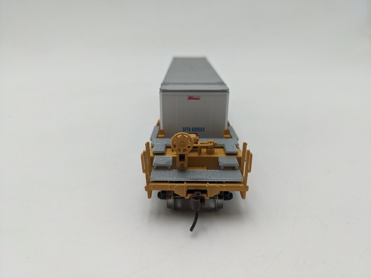 Athearn 72570 HO Scale TTX Husky Stack Well Car #56374 EX