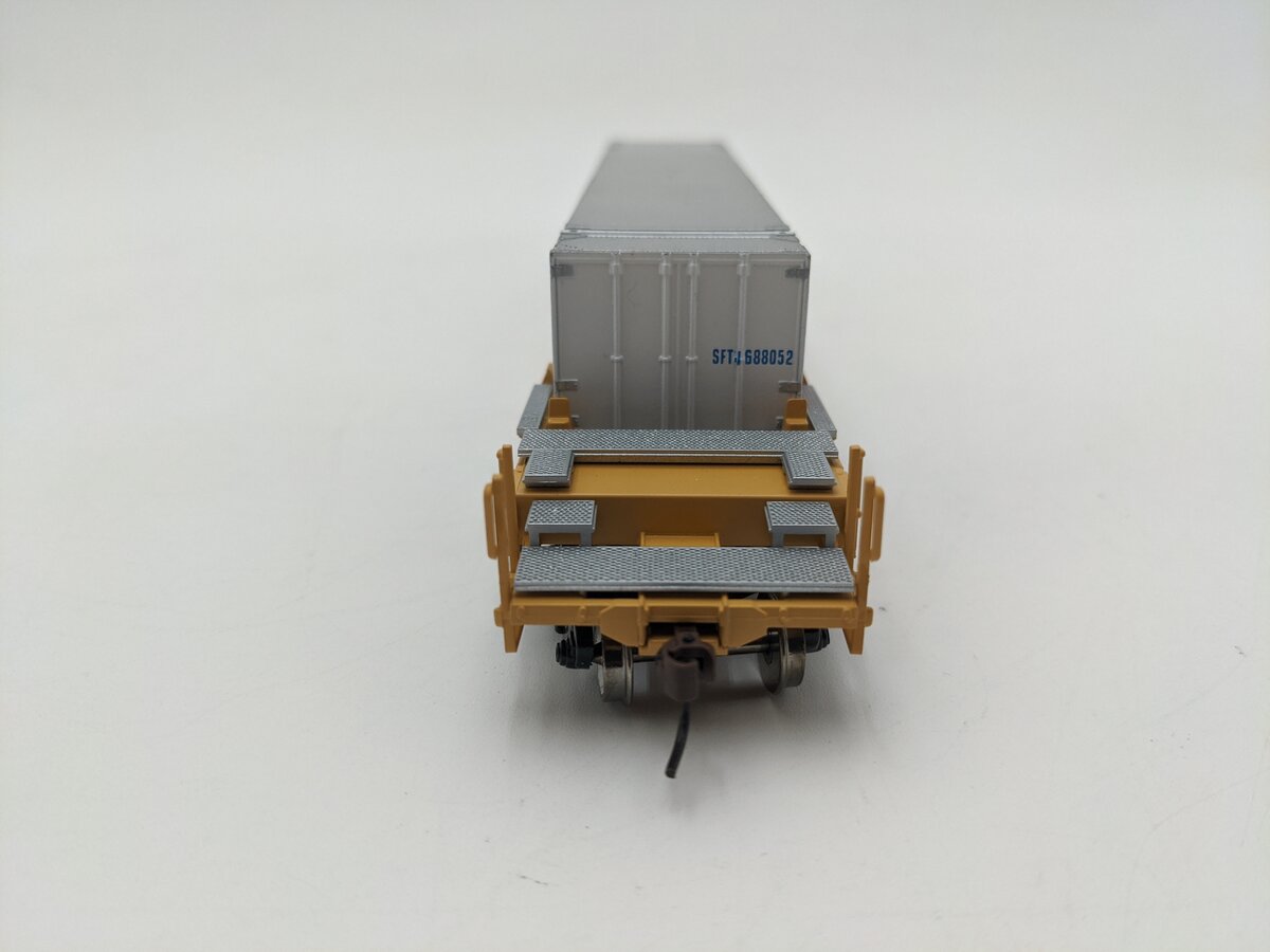 Athearn 72571 HO Scale TTX/Forward Husky Stack Well Car #56172 EX