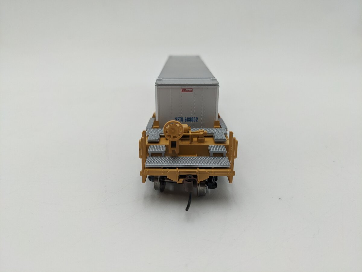 Athearn 72571 HO Scale TTX/Forward Husky Stack Well Car #56172 EX