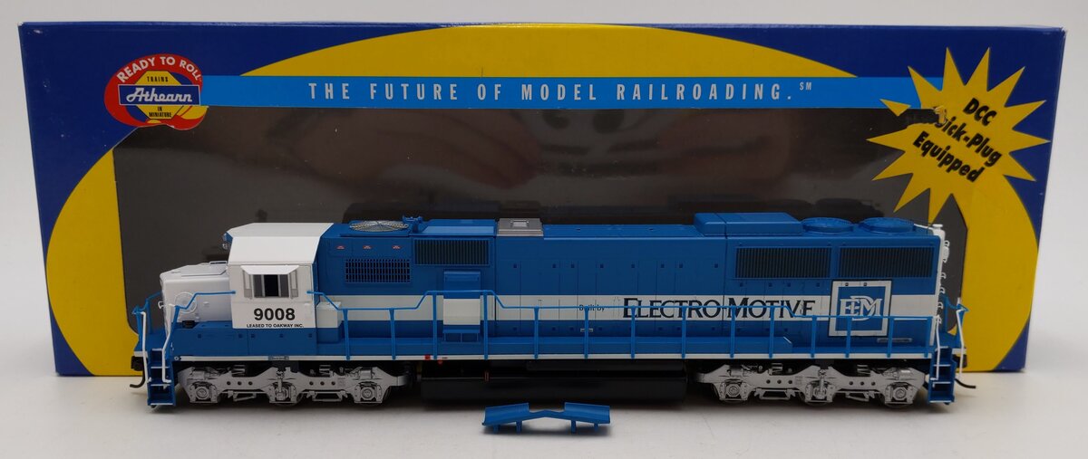 Athearn 91662 HO Scale Oakway SD-60 Diesel Locomotive #9008 EX/Box