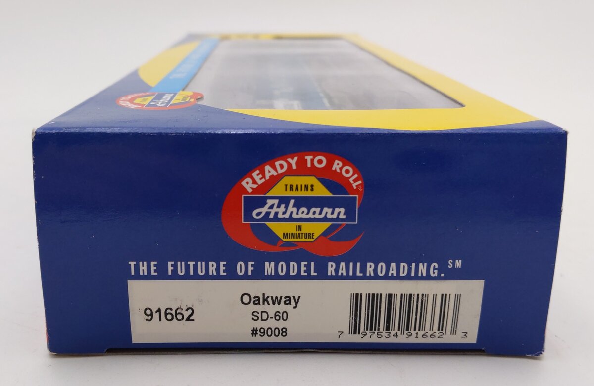 Athearn 91662 HO Scale Oakway SD-60 Diesel Locomotive #9008 EX/Box