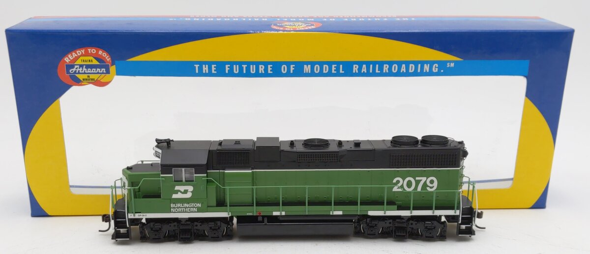 Athearn 78922 HO Scale Burlington Northern GP38-2 Diesel Locomotive #2079 LN/Box