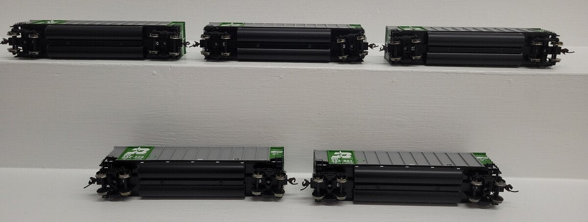 Athearn 93035 HO Scale BN #5 BethGon Coalporter Hopper (Pack of 5) LN/Box