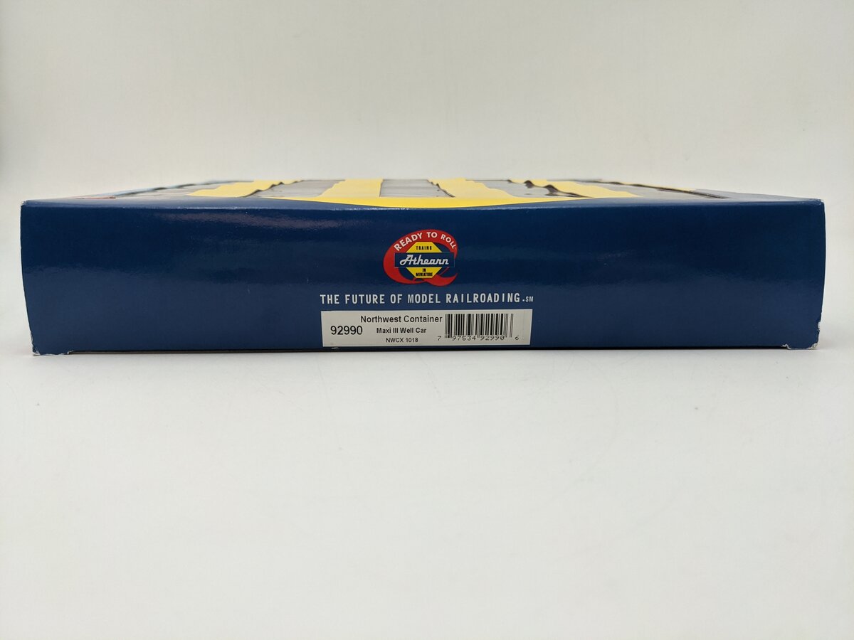 Athearn 92990 HO Scale NWCX Maxi III Well Car (Set Of 3) NIB
