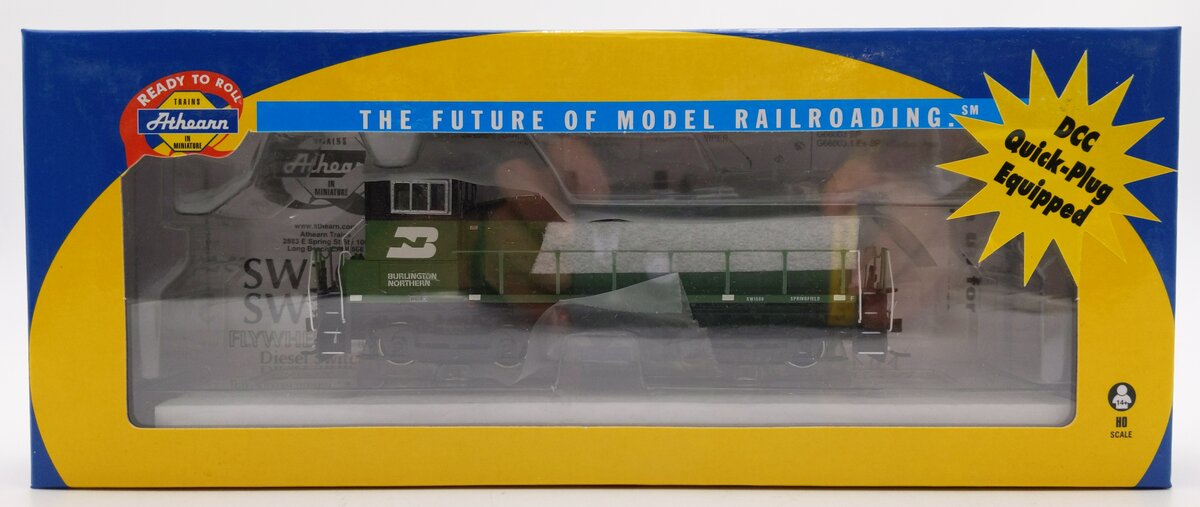 Athearn 96684 HO Scale Burlington Northern SW1500 Diesel Locomotive #49 MT/Box