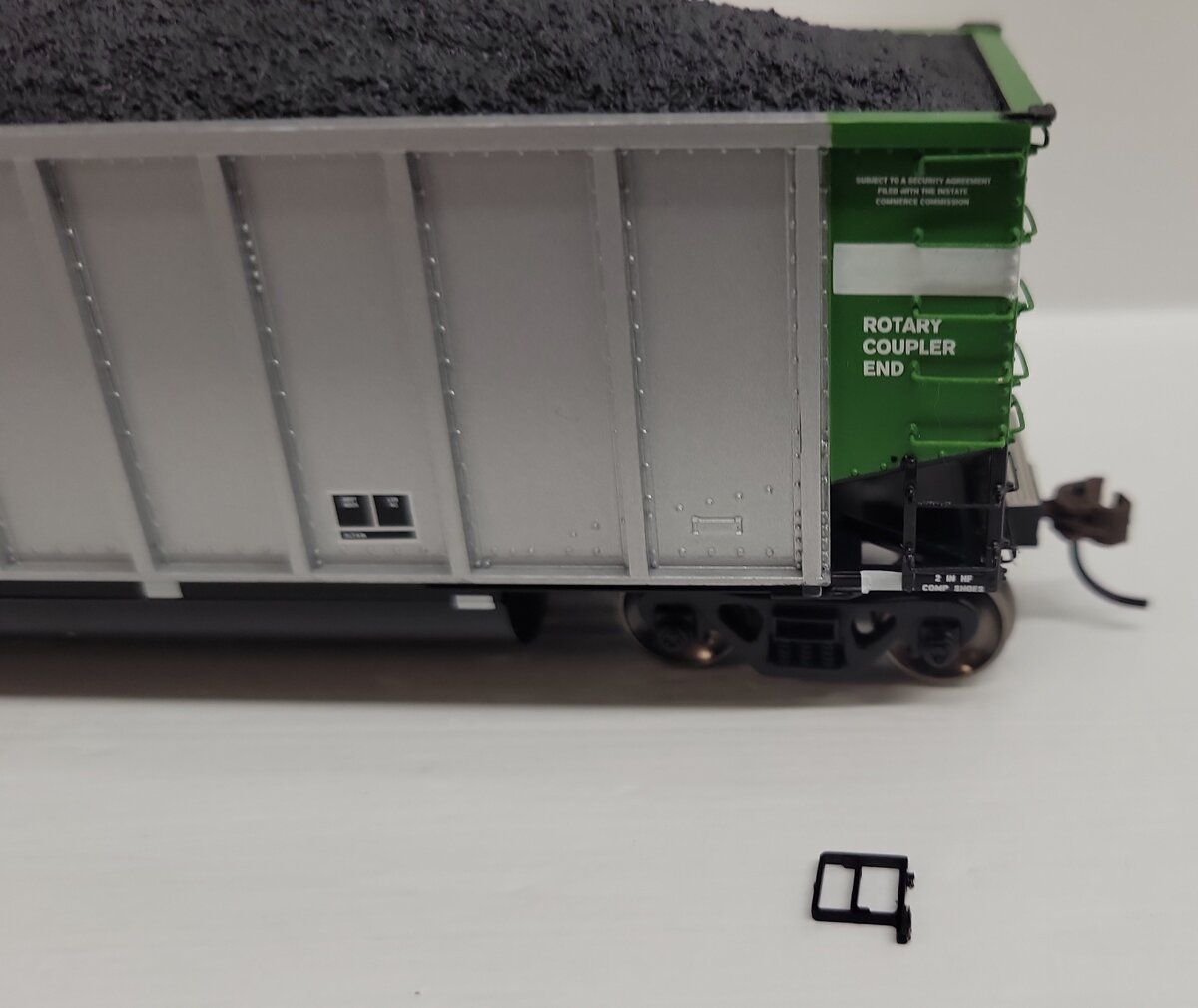 Athearn 93002 HO Scale Burlington Northern #2 NethGon Coalporter 5-Car Set EX/Box