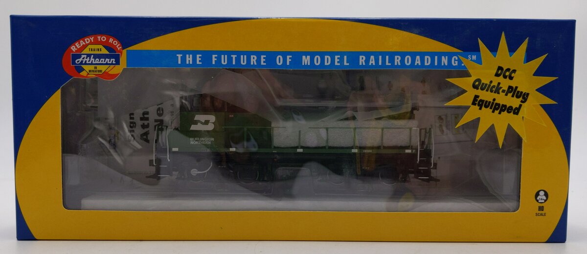 Athearn 96685 HO Burlington Northern RTR SW1500 Diesel Locomotive w/ DCC #302 MT/Box
